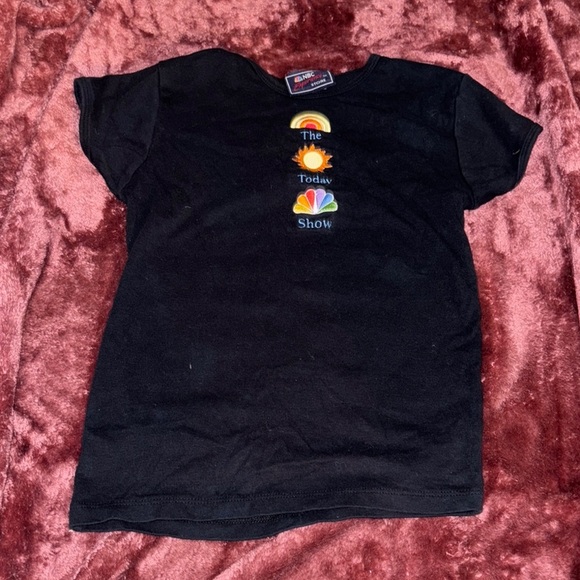 VTG Black NBC The Today Show T-Shirt - Picture 2 of 8